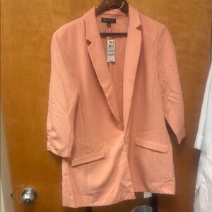 INC International Concepts Coral Blazer